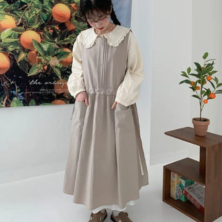 Pintuck layered dress