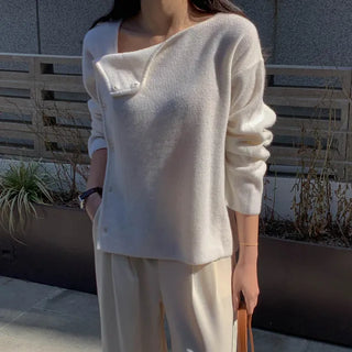 Loen diagonal knit