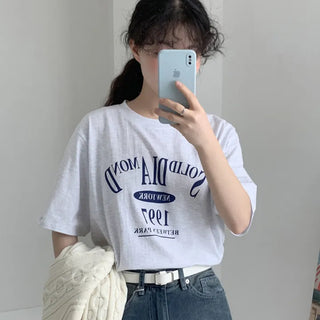 Solid short-sleeve tee