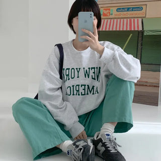 America cropped sweatshirt