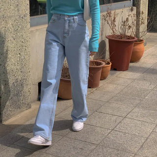 K-Wide Denim PT