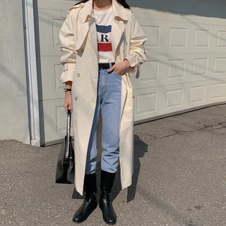 Royman long trench coat