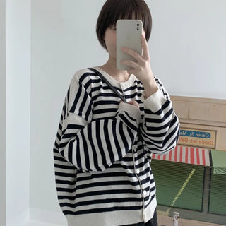 Hiku striped cardigan