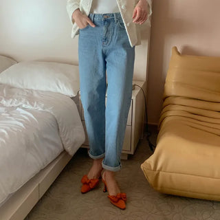 Turns Straight Denim PT