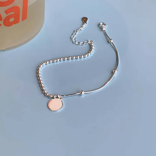 Snake Chain Ball Mix Half Chain Bracelet