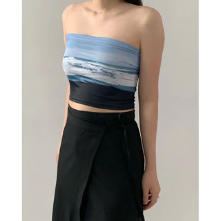 Sunset Wave Top