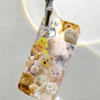 Doll Collection Print Jelly iPhone Case