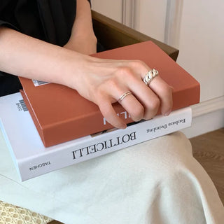 Bold Twist Croissant Ring