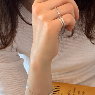 double-strand open ring
