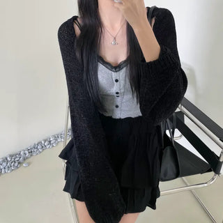 Merry Lace Shirred Top (3 colors)