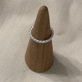 2.5mm Twisted Daily Ring (Sizes 11 to 21)