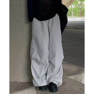 Rustling Nylon Big Balloon String Pants