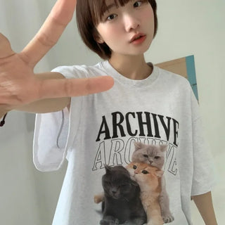 [UNISEX] Aka Cat Short Sleeve