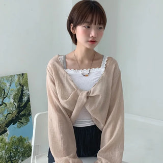 Twisted blouse
