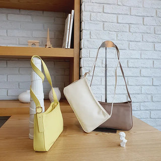 Mini Belted Enamel Shoulder Bag  Belt Leather Leather Bag Mini Bag Y2K Teen Summer Bag Mini Bag Crossbody Bag Leather Bag Red Bag Summer Bag Shoulder Bag Vintage
