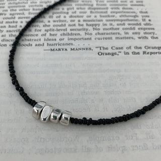 Hematite Black Choker