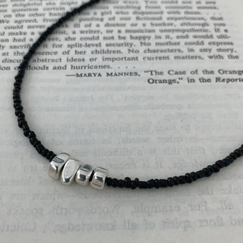 Hematite Black Choker
