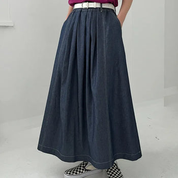 City rib skirt