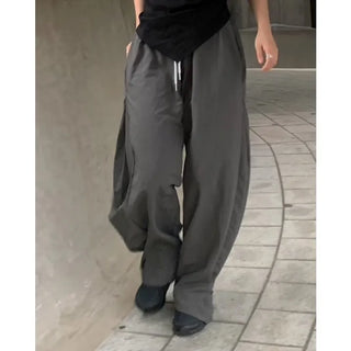 Nylon Snap Button Pants
