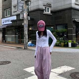 String Nylon Pants