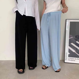 [Lowest Price/Cooling Feel] High-Waisted Elastic Wide Training Pants (4 Colors)