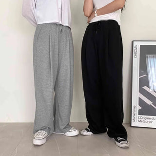 [Select Size!] Non-stretching Pintuck Training Wide Elastic Waist Pants (2 colors)