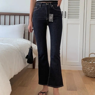 Erned Raw Slim Long Bootcut Denim Pants