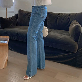 Double Pocket Bootcut Denim Pants