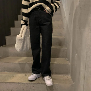 ON Fleece-lined Black Denim PT
