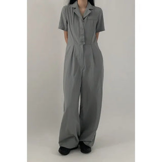 Eamon Short Sleeve Jumpsuit
