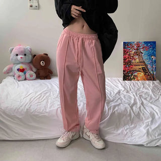 [5 Colors/Two-way Version] Summer Lower Body Cover Daily Pastel Wide Jogger Pants