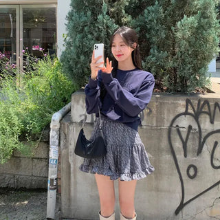 Ner Loose Fit Embroidered Sweatshirt