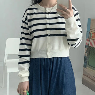 Moin striped cardigan