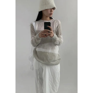 Salt Color Block Knit