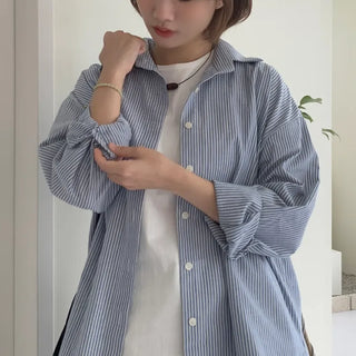 Omelette striped shirt