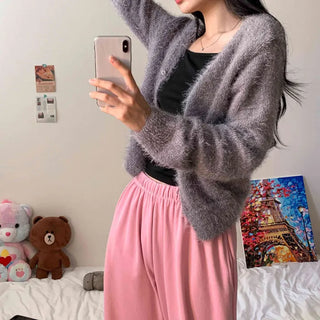 [No Shedding/Delicate Fit] Soft Pine Needle Jenny V-Neck Cardigan (7 colors)