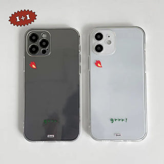 Kkuang-i Dinosaur Smart Talk Set iPhone Case
