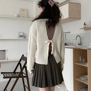 Anna back slit knit
