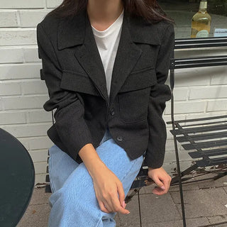 Y tweed jacket