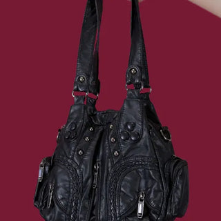Pattern keyring shoulder bag