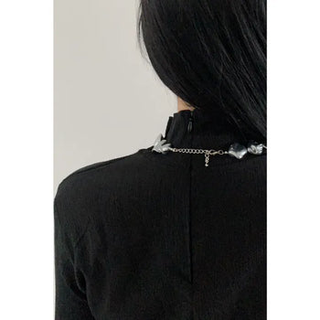 Bold Silver Freshwater Necklace