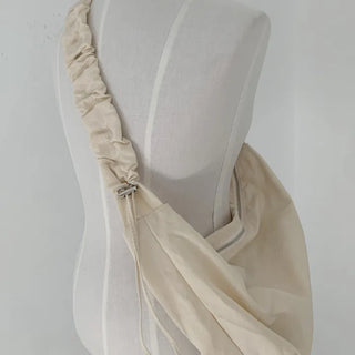 Maro Shirred Strap Crossbody Bag