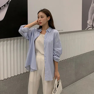 Wello back slit shirt