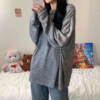 [Fit Guaranteed] Everyday Color Unisex Oversized Knit (5 colors)