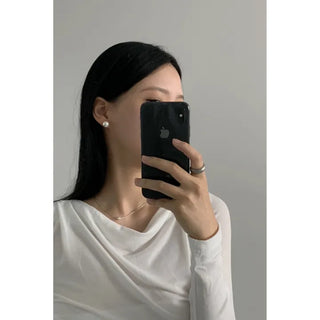 Pearl earring 3s set