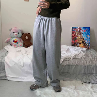 [Two-way/Autumn ver] Candy Wide String Training Elastic Long Pants (6 colors)