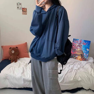 [Oversized/Good Quality] Daily Plain Unisex Hoodie (6 Colors)