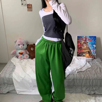 [No Slipping] Ribbed Layered Knit Tank Tube Top (3 colors)