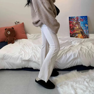 [Warm/Slim Fit] FW Corduroy Bootcut Elastic Waist Pants (3 colors)