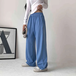 [Two-way/Autumn ver.] Macaron Knit String Elastic Training Long Pants (5 colors)
